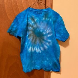 Handmade Blue tie-Dye Shirt